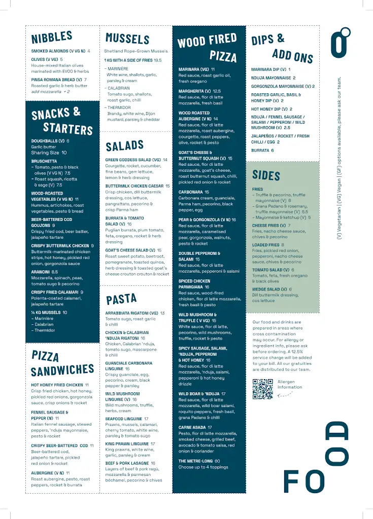 Menu_Zerodegrees Microbrewery Restaurant - Blackheath_Blackheath_image_1