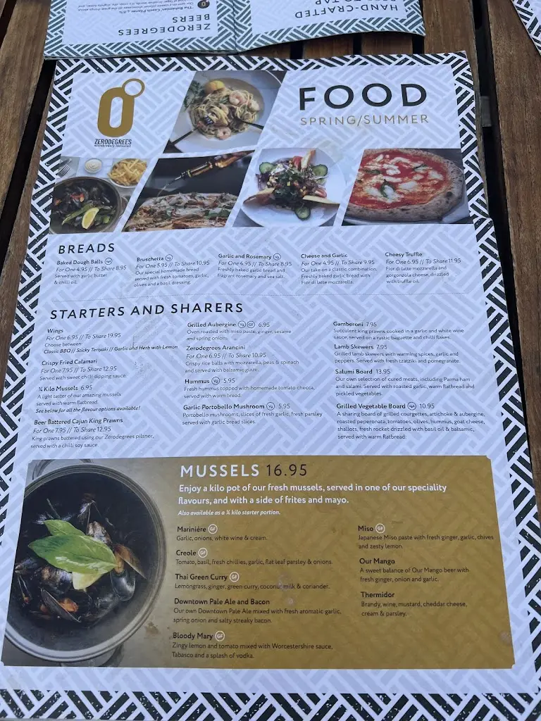 Menu_Zerodegrees Microbrewery Restaurant - Blackheath_Blackheath_image_4