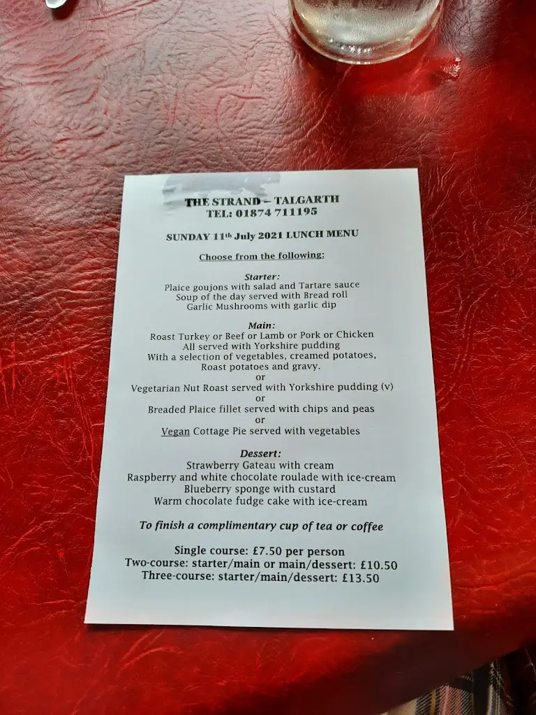 Menu_The Strand Bookshop and Café_Talgarth_image_4