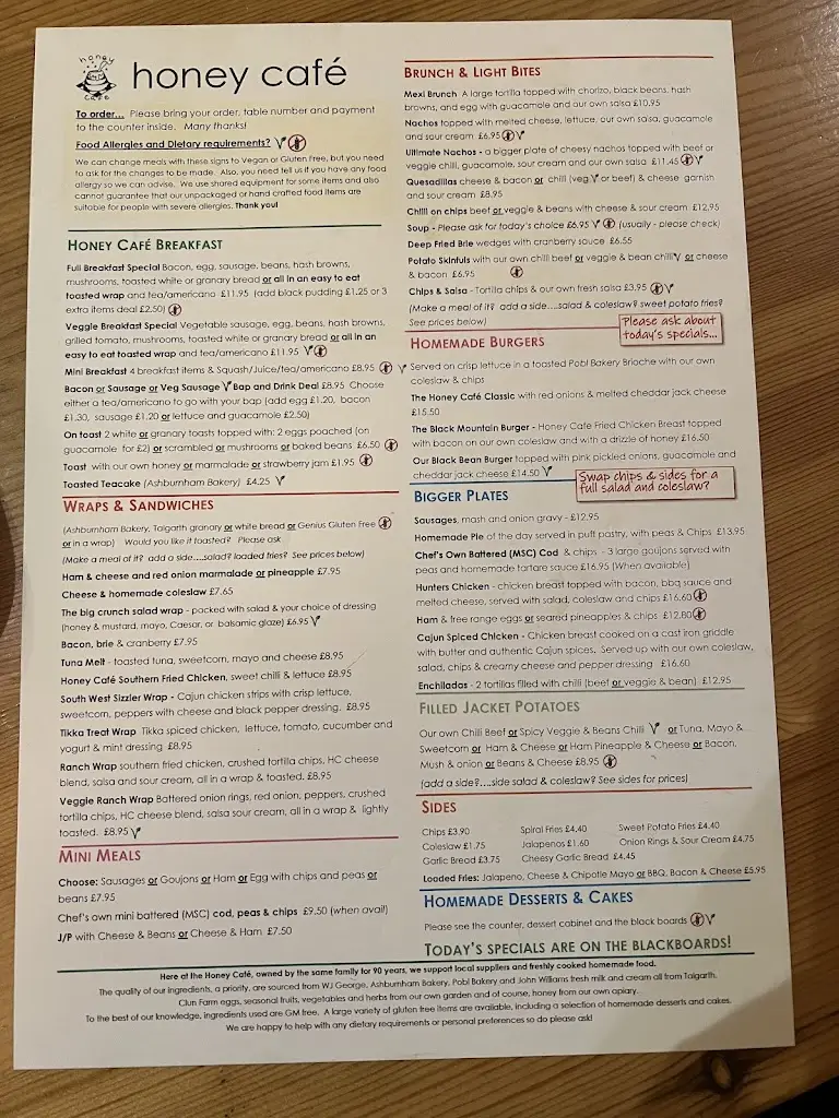 Menu_Honey Cafe_Talgarth_image_4