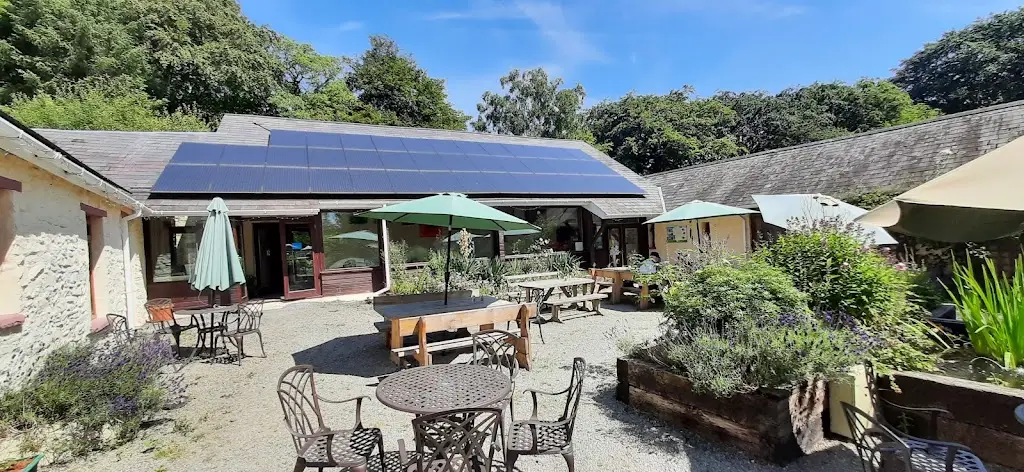 Riverbank Cafe and Farm Shop restaurant in Tregaron