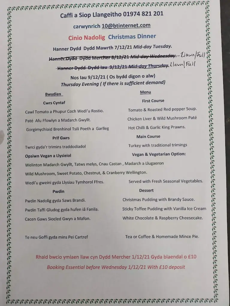 Menu_Caffe A Siop Llangeitho_Tregaron_image_1