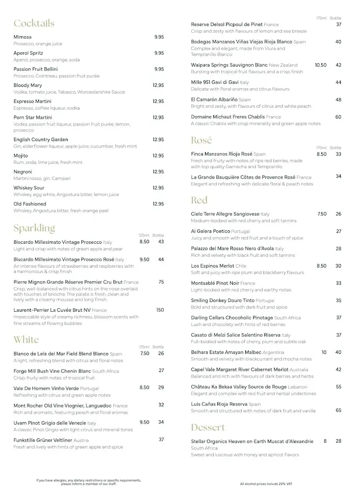 Menu_The Blackheath House_Blackheath_image_3