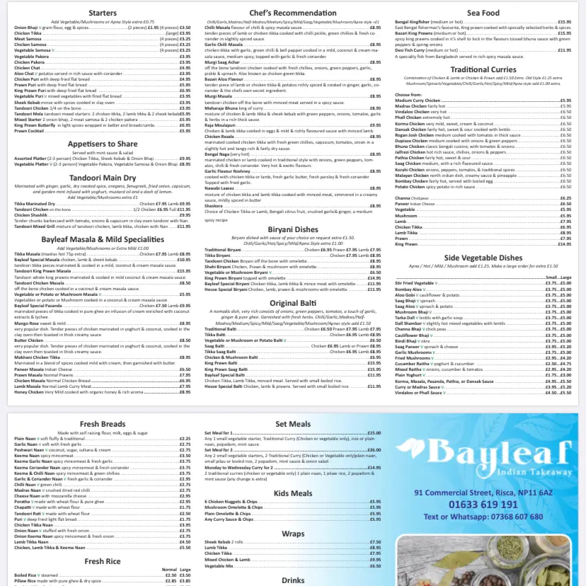 Menu_Bayleaf Bangladeshi Express Kitchen_Risca_image_3