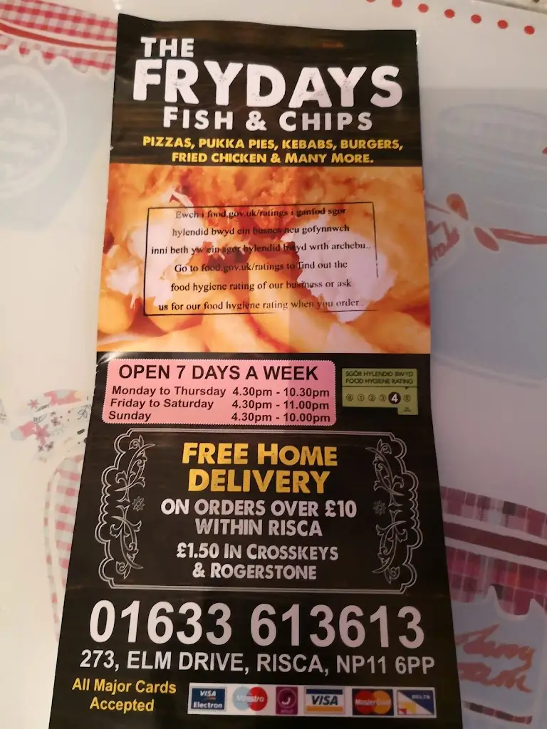 Menu_The Frydays_Risca_image_4