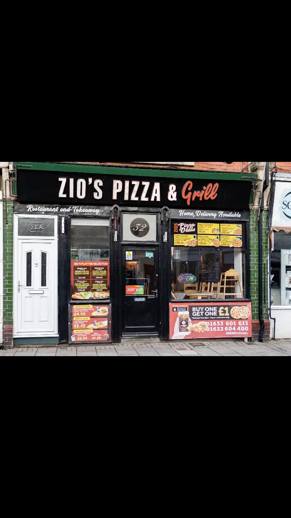 Zios Pizza & Grill restaurant in Risca