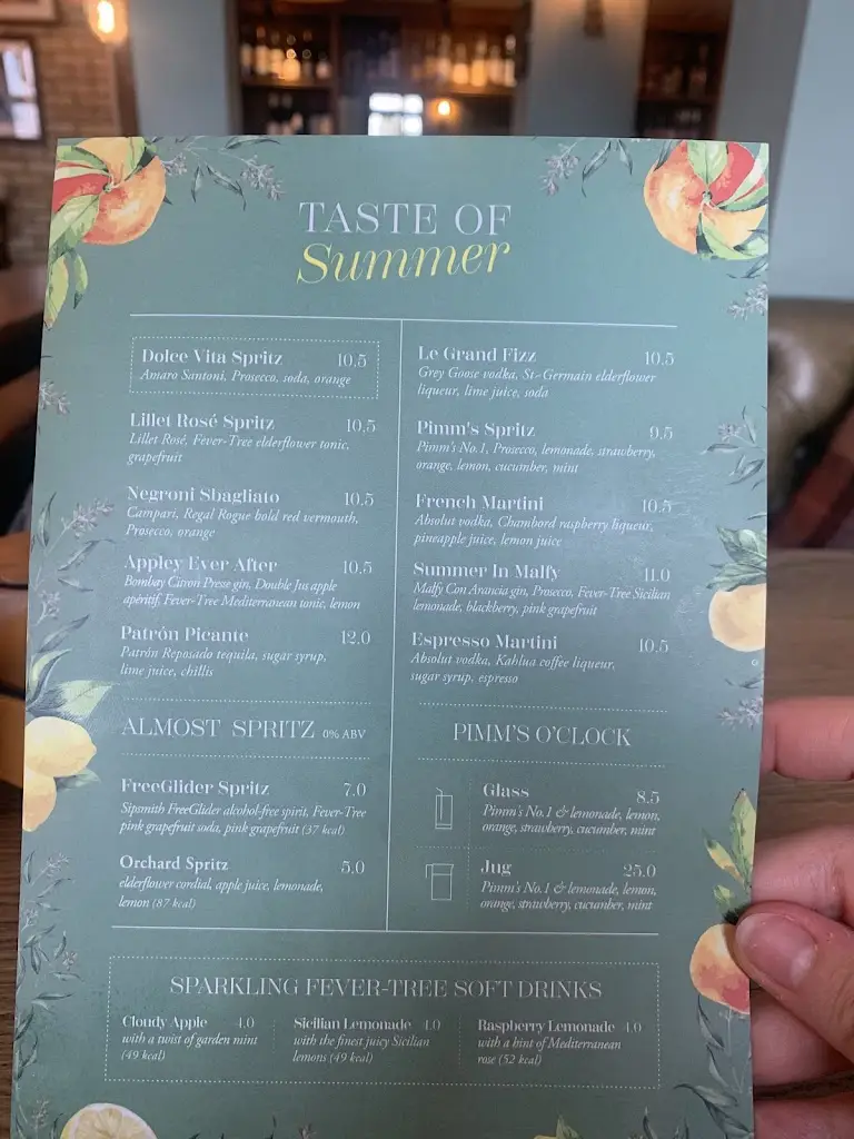 Menu_The Hare & Billet_Blackheath_image_3