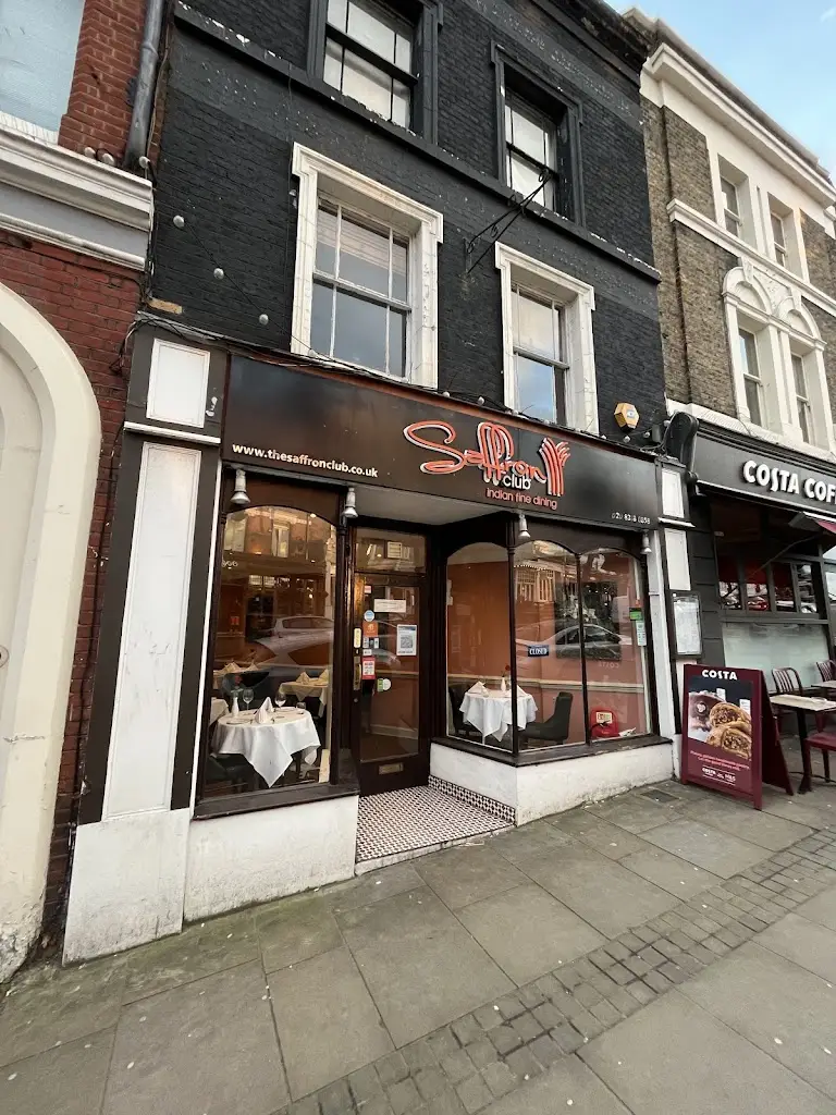 The Saffron Club restaurant in Blackheath