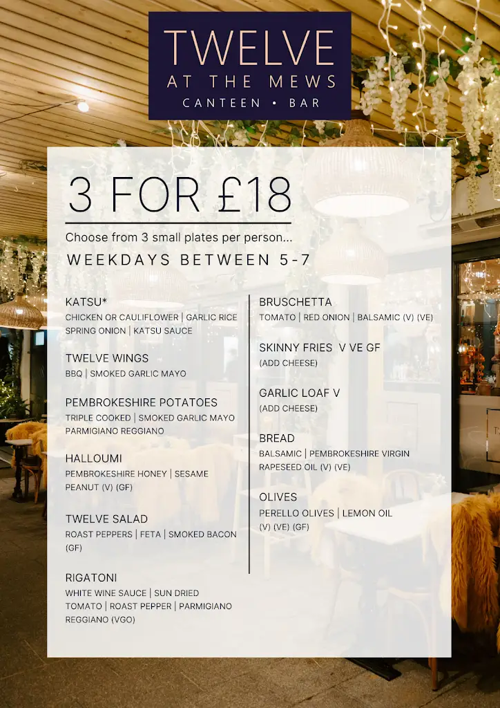 Menu_Twelve Tenby_Tenby_image_3