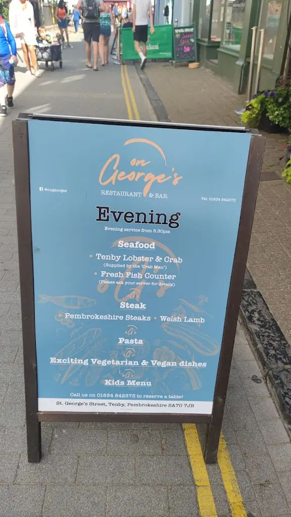 Menu_On George's_Tenby_image_1