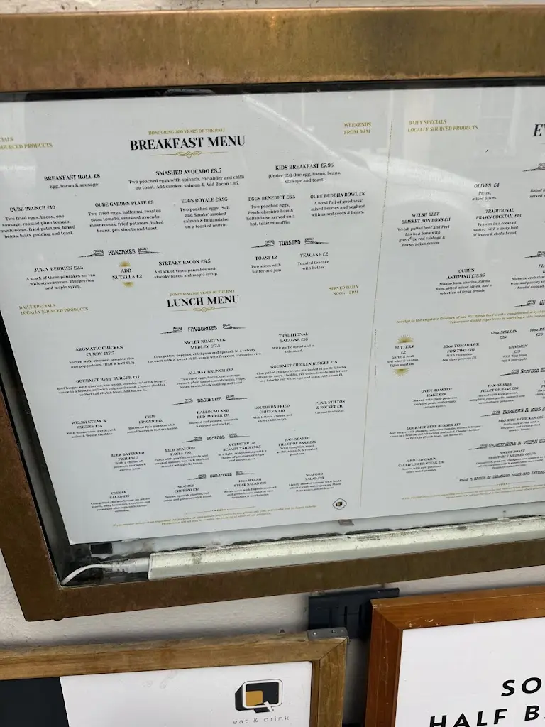 Menu_Tudor Mount Gastrobar, Tenby_Tenby_immagine_4