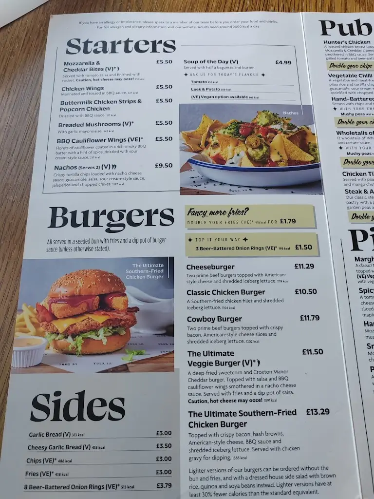 Menu_Smithfield Bell_Welshpool_image_1