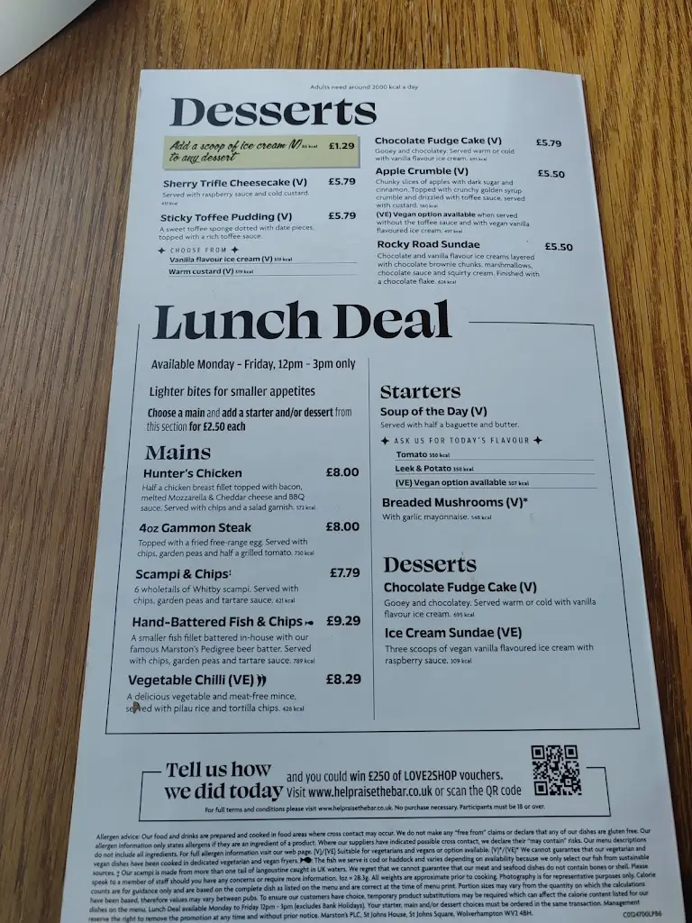 Menu_Smithfield Bell_Welshpool_image_2