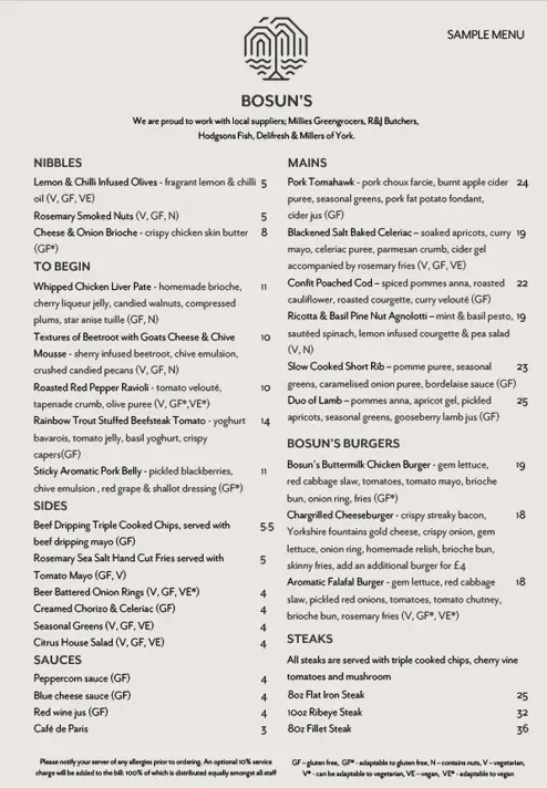 Menu_Bosun's Restaurant_Bishopthorpe_image_1