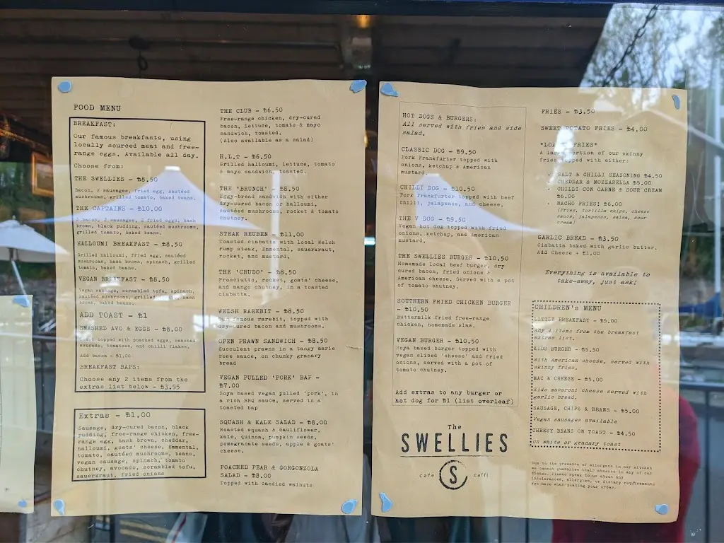 Menu_The Swellies_Y Felinheli_image_3
