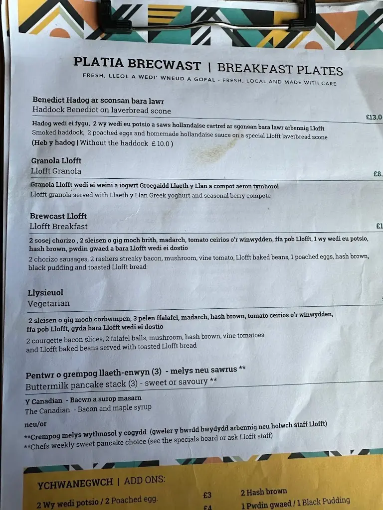 Menu_Llofft_Y Felinheli_image_1