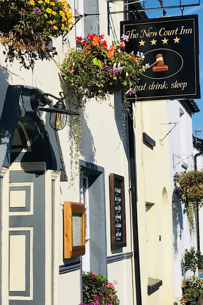 The New Court Inn restaurant in Usk