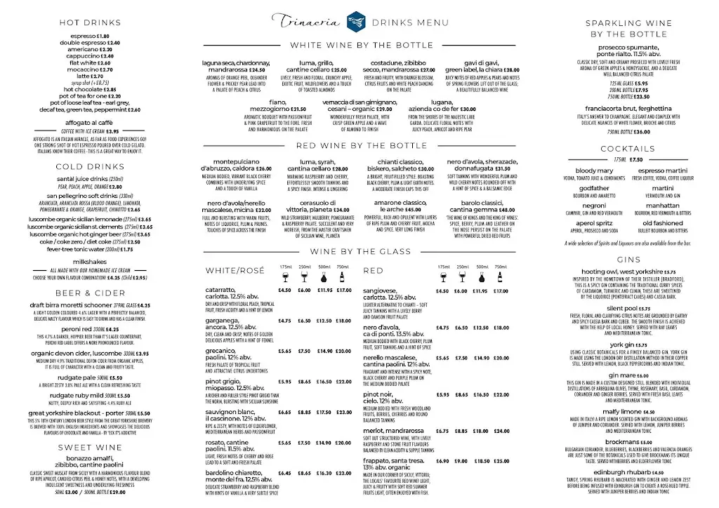 Menu_Trinacria_Bishopthorpe_imagen_2