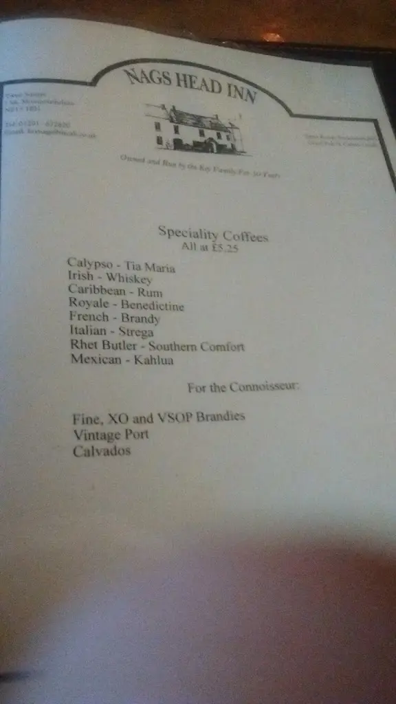 Menu_Nags Head Inn_Usk_image_2