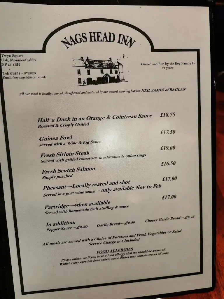 Menu_Nags Head Inn_Usk_image_3