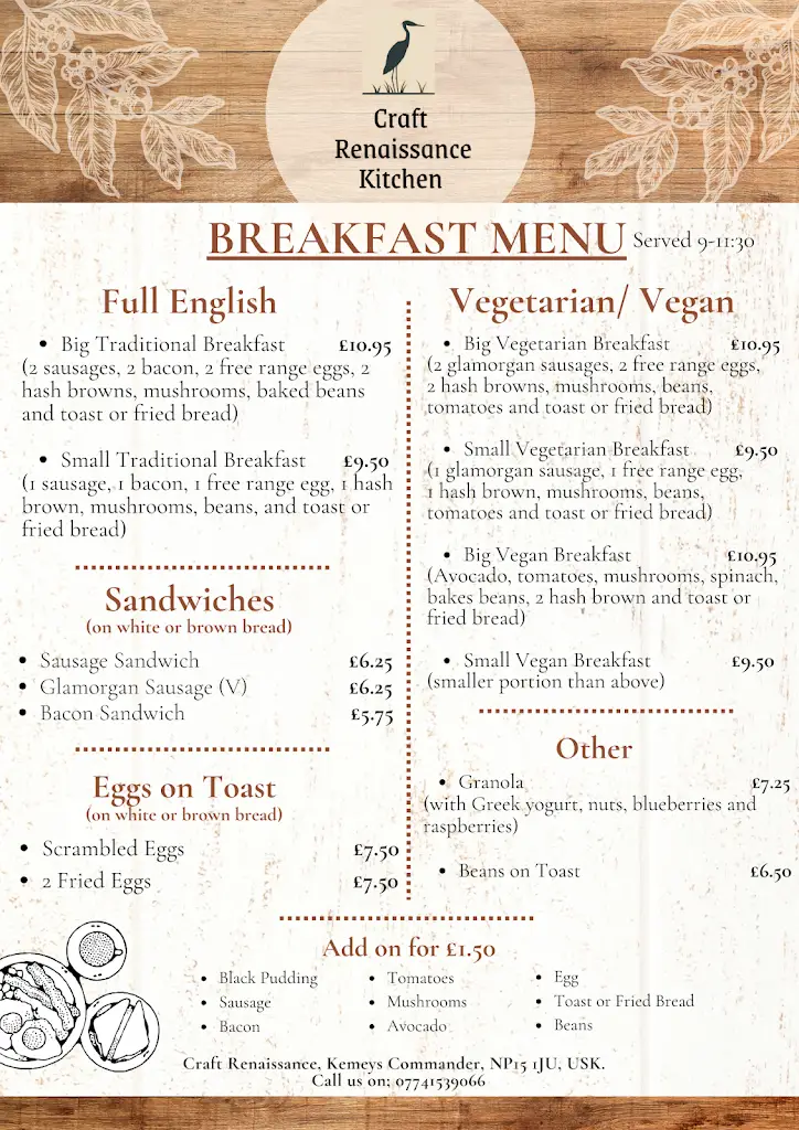 Menu_Craft Renaissance Kitchen_Usk_image_1