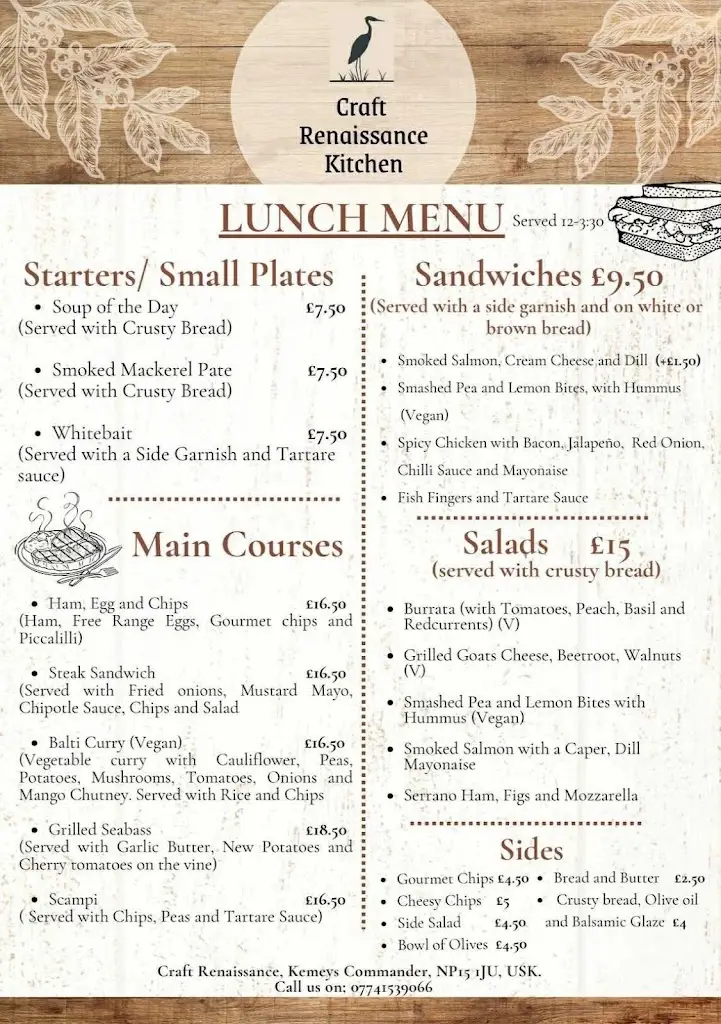 Menu_Craft Renaissance Kitchen_Usk_image_2