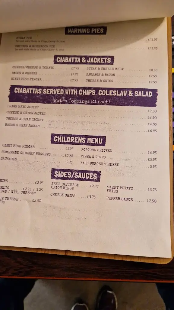 Menu_The Ship Inn_Usk_image_2