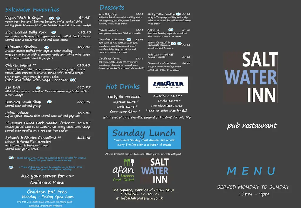 Menu_Saltwater Inn_Porthcawl_image_4
