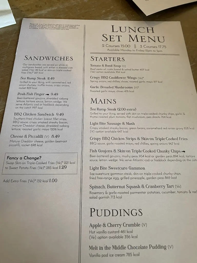 Menu_Rose & Crown_Porthcawl_image_1