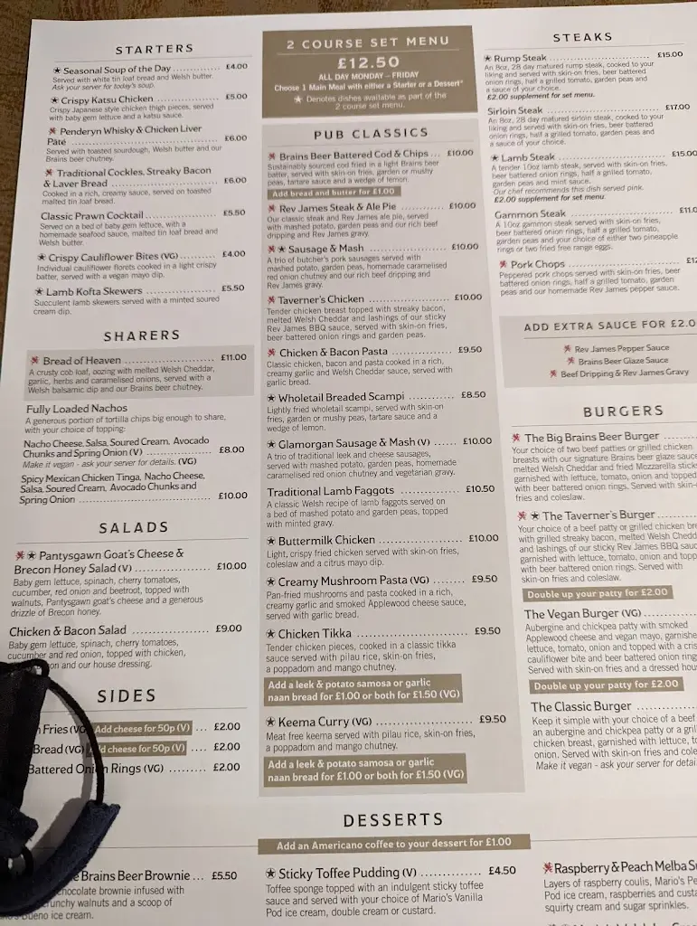 Menu_Rose & Crown_Porthcawl_image_4