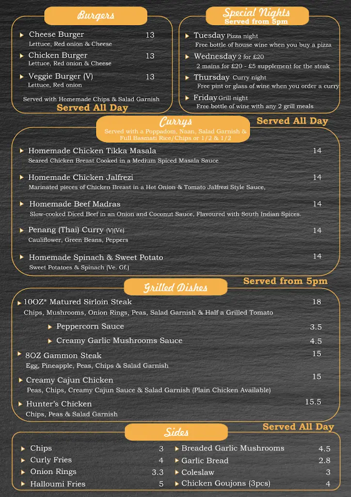 Menu_The Waterfront_Porthcawl_image_2