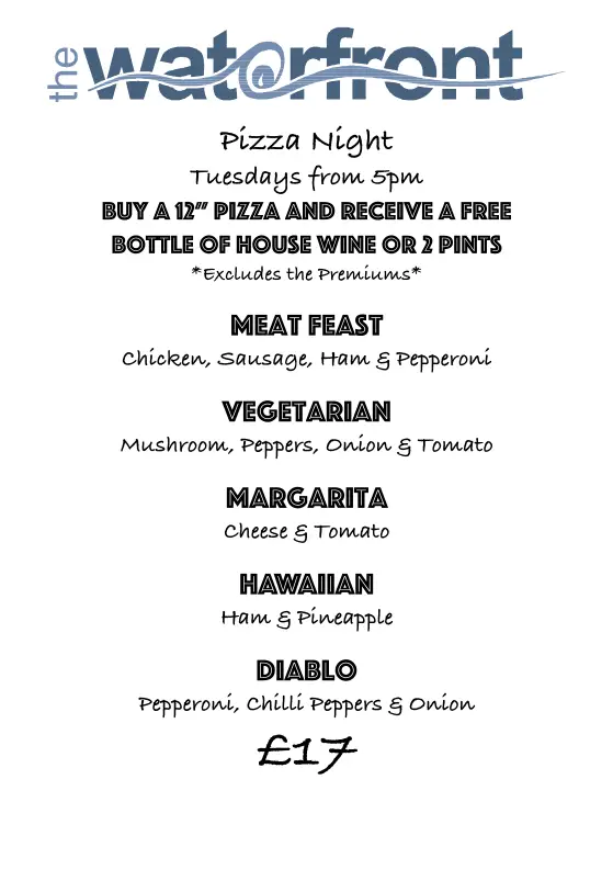 Menu_The Waterfront_Porthcawl_image_3