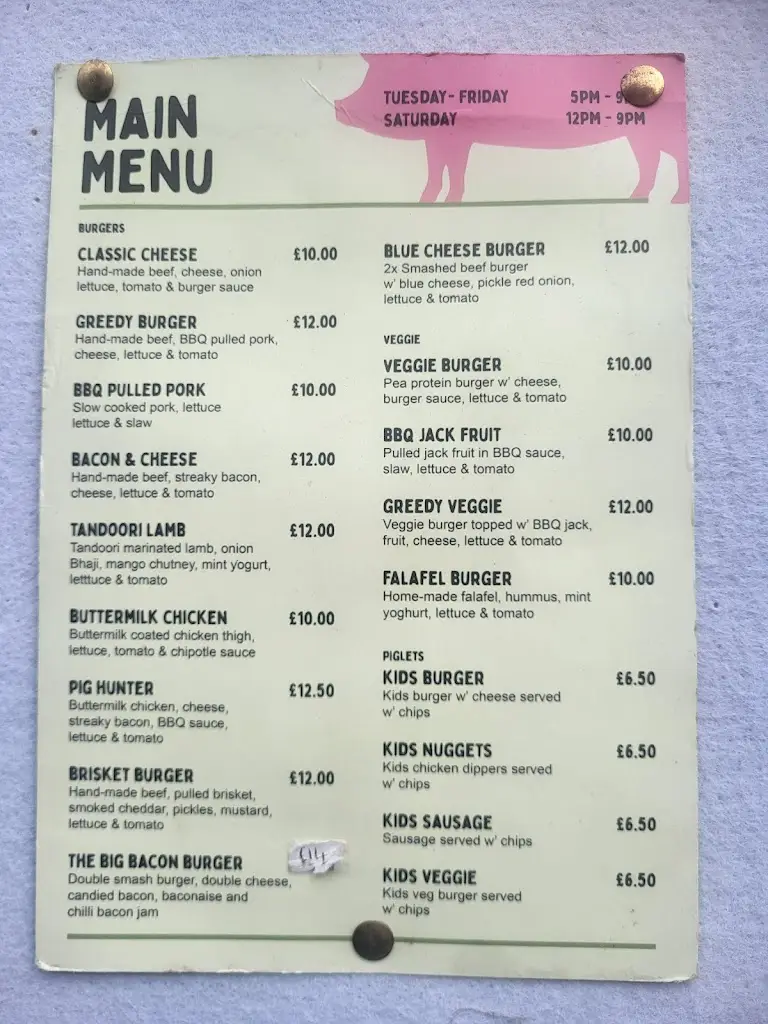 Menu_The Greedy Pig_Porthcawl_image_4