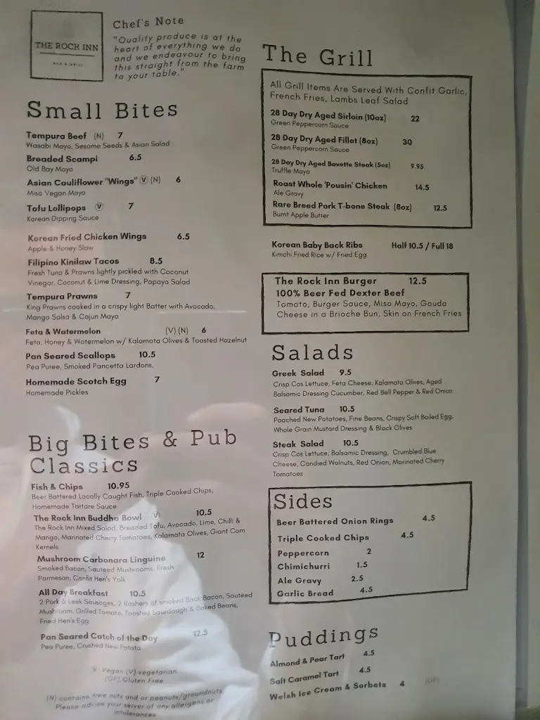 Menu_Royal Oak_Porthcawl_image_1