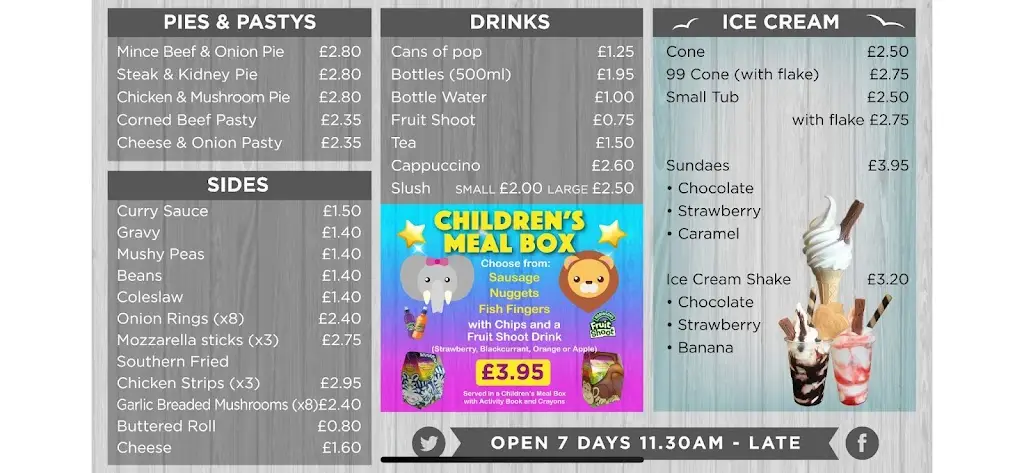 Menu_Franco's Fish Shop Limited_Porthcawl_image_3