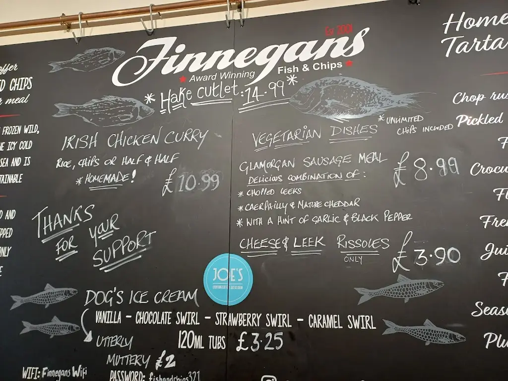 Menu_Finnegans Fish & Chip Restaurant and Takeaway_Porthcawl_image_1