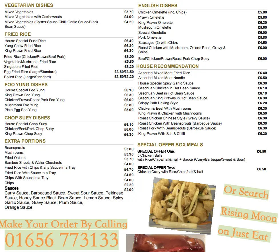 Menu_Rising Moon_Porthcawl_imagen_2