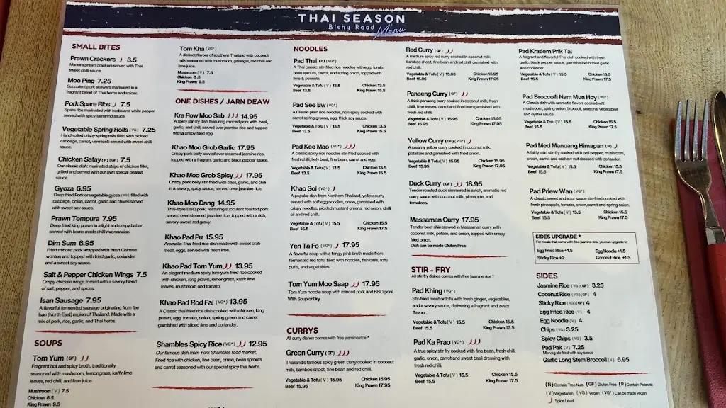 Menu_THAI SEASON  York_Bishopthorpe_image_3