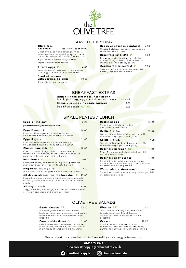 Menu_The Olive Tree_Porthcawl_image_4