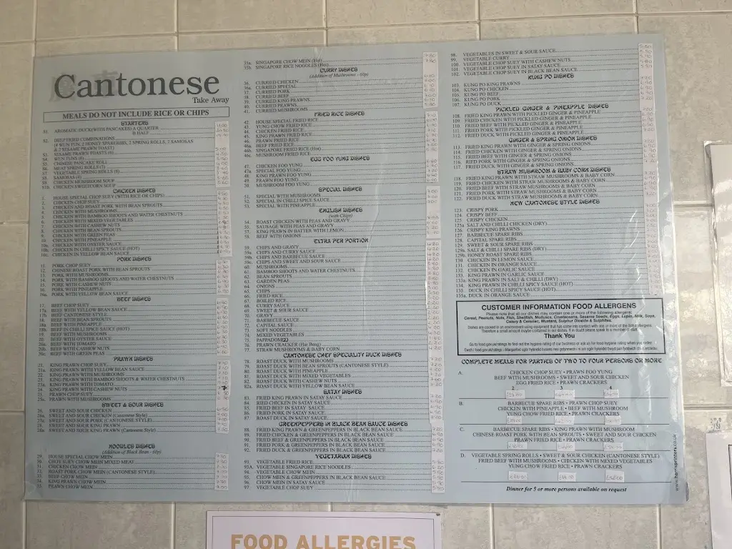 Menu_Cantonese Take Away_Porthcawl_image_1