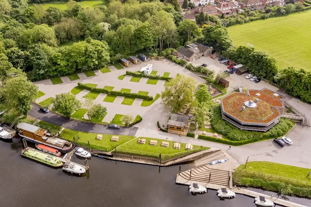 The Riverfront York caravan park restaurant in Bishopthorpe