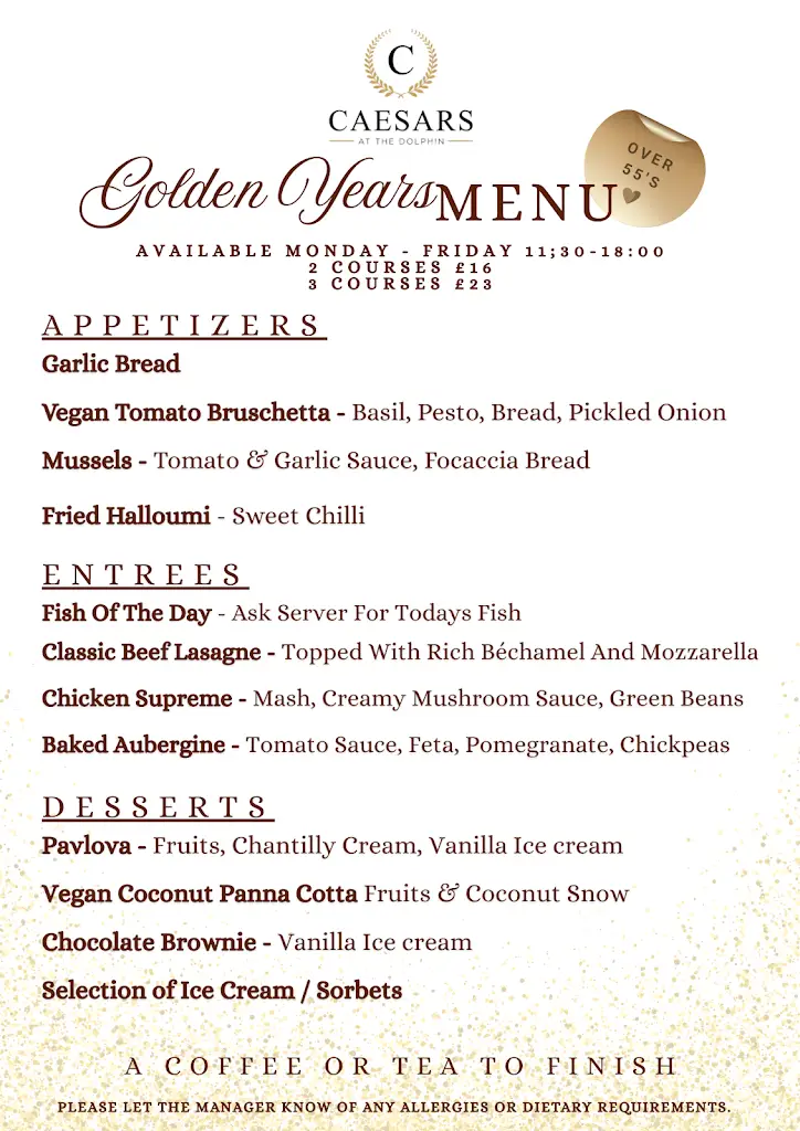 Menu_Caesars @ Dolphin_Black Notley_immagine_3