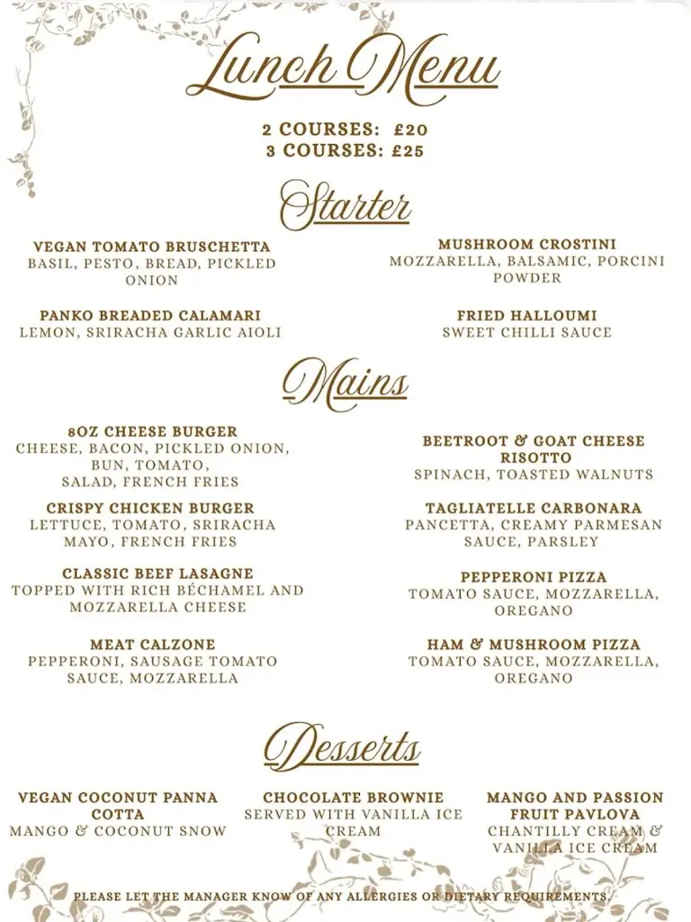 Menu_Caesars @ Dolphin_Black Notley_immagine_4