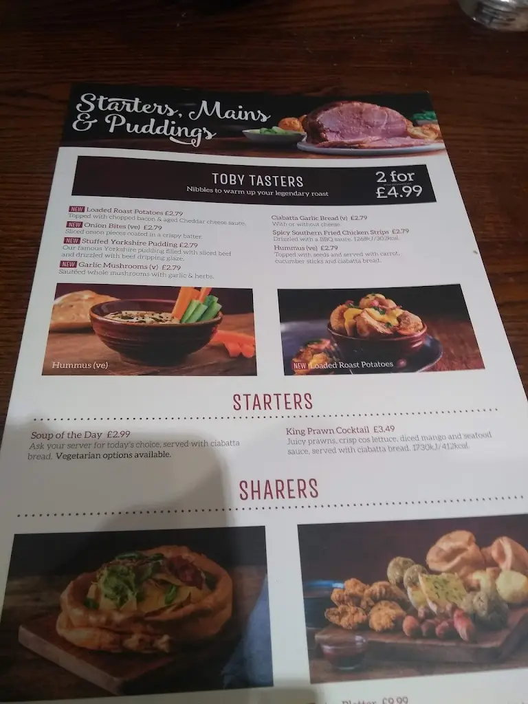 Menu_Toby Carvery Braintree_Black Notley_image_1