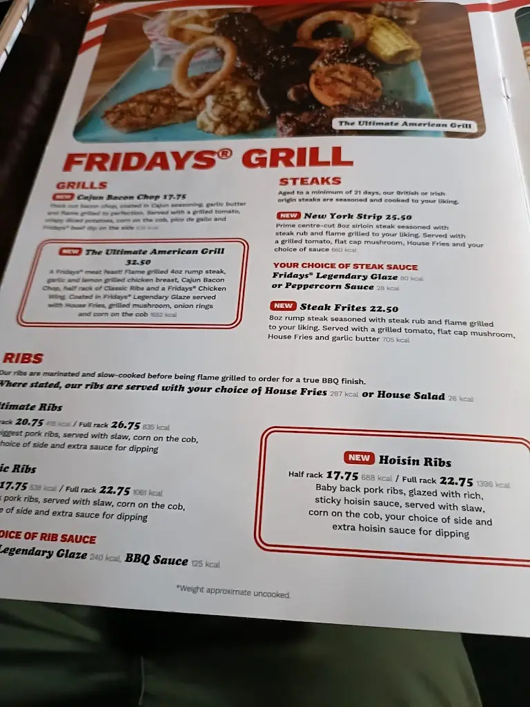 Menu_TGI Fridays - Braintree_Black Notley_image_4