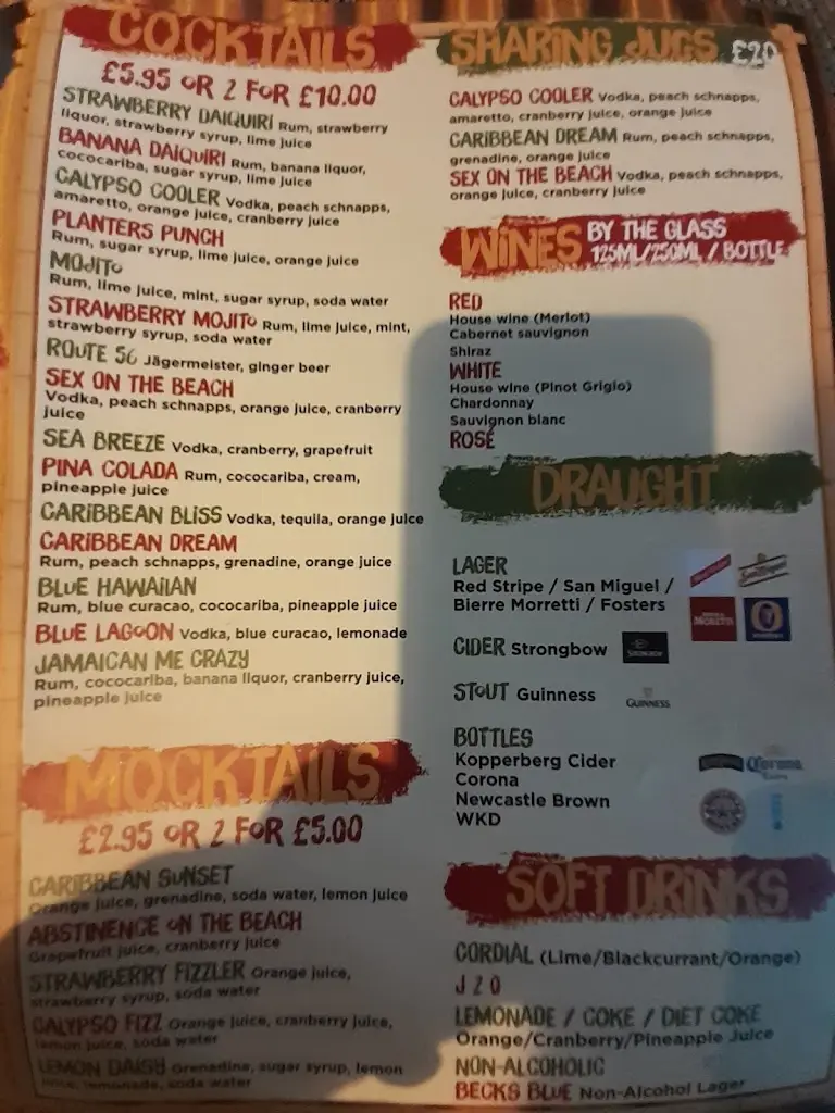 Menu_Calypso Restaurant_Blackburn_image_3