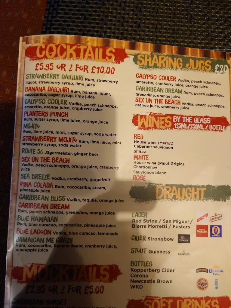 Menu_Calypso Restaurant_Blackburn_image_4