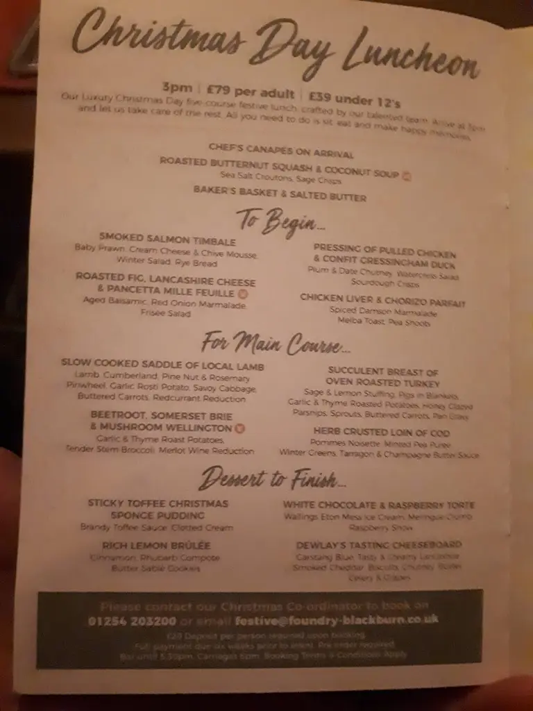 Menu_The Foundry Tap & Kitchen_Blackburn_image_1