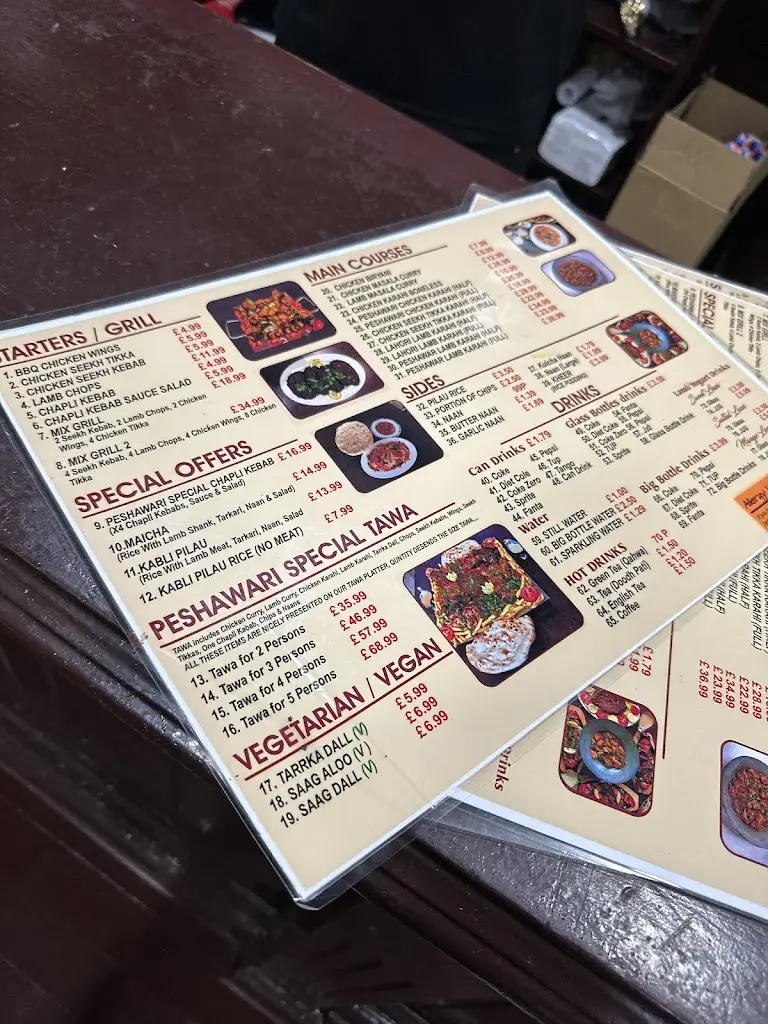 Menu_Taste Of Peshawar Blackburn_Blackburn_image_2