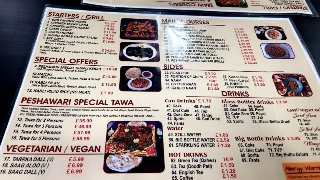 Menu_Taste Of Peshawar Blackburn_Blackburn_image_3
